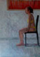 Girl with painting